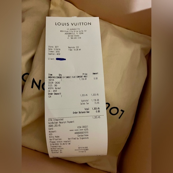 Louis Vuitton flat comfort mule - Picture 7 of 7